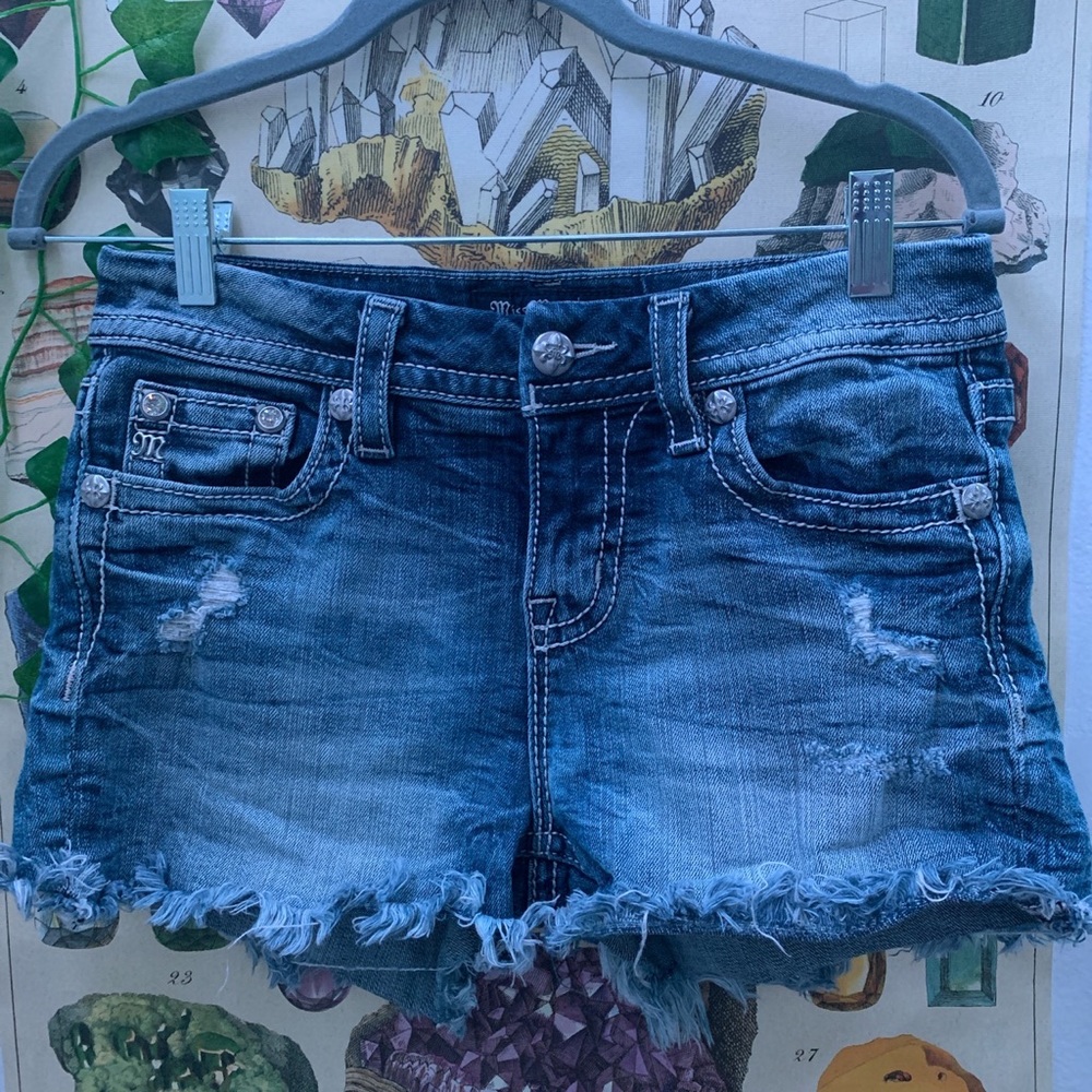 Y2k miss me shorts